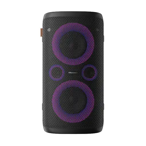 Hisense PartyRocker One HP100 Altavoz para fiestas Negro, Verde 300 W