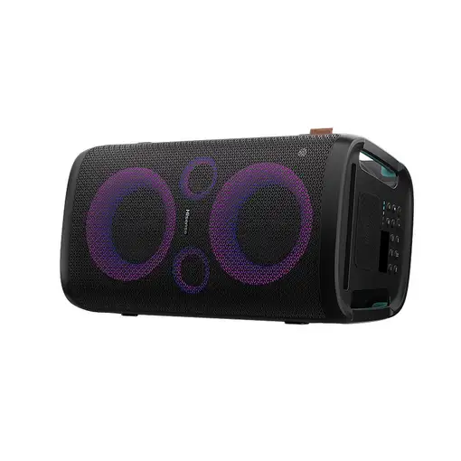 Hisense PartyRocker One HP100 Altavoz para fiestas Negro, Verde 300 W