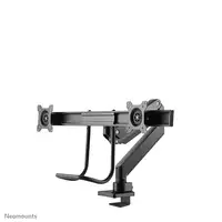 Neomounts NM-D775DXBLACK Brazo de monitor 10-32" - resorte de gas - Topfix - Tope-