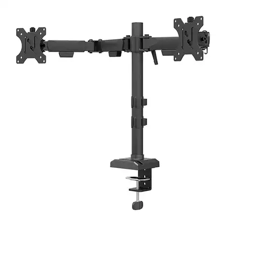 Neomounts DS60-600BL2 Brazo de monitor 10-32" - Quick-fix - Tope-a-180°