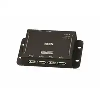ATEN Extensor USB 2.0 por Cat 5 con hub de cuatro puertos (hasta 50 m)
