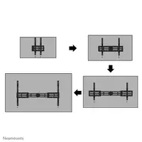 Neomounts WL35S-950BL19 Soporte de pared robusto 55-110" - inclinable - bloqueable
