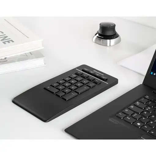 3Dconnexion Numpad Pro teclado numérico Bluetooth/USB/RF Wireless Negro