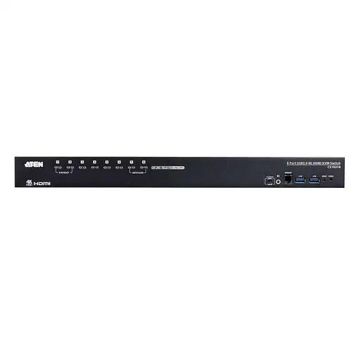 ATEN Switch KVM HDMI 4K USB 3.0 de 8 puertos