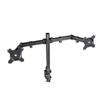 Trust GXT 1120 Mara Dual Monitor Arm 81,3 cm (32") Escritorio Negro