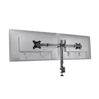 Trust GXT 1120 Mara Dual Monitor Arm 81,3 cm (32") Escritorio Negro