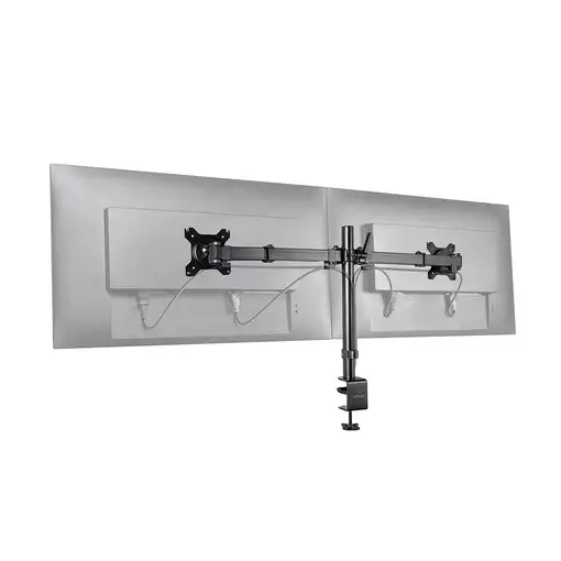 Trust GXT 1120 Mara Dual Monitor Arm 81,3 cm (32") Escritorio Negro