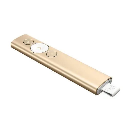 Logitech 910-004862 apuntador inalámbricos Bluetooth/RF Oro