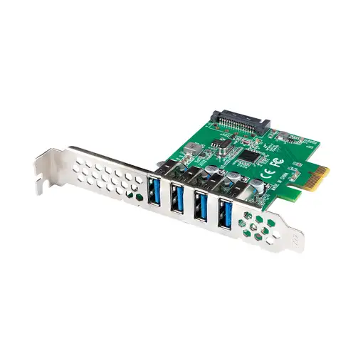 Lanberg PCE-US3-004 tarjeta y adaptador de interfaz Interno USB 3.2 Gen 1 (3.1 Gen