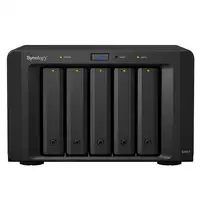 Synology DX517 unidad de disco multiple 0 TB Escritorio Negro