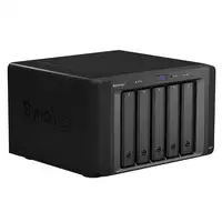 Synology DX517 unidad de disco multiple 0 TB Escritorio Negro