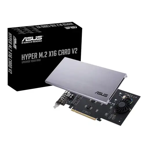 ASUS HYPER M.2 X16 CARD V2 tarjeta y adaptador de interfaz Interno