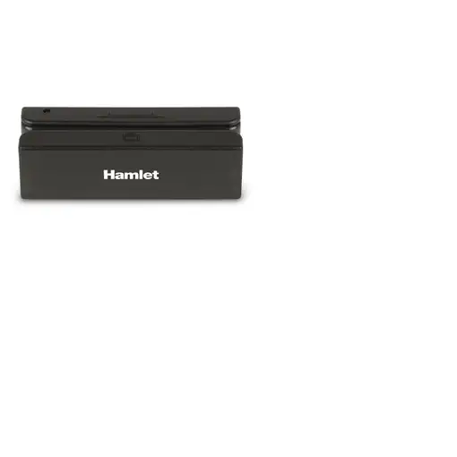 Hamlet HURMAG3 lector de tarjeta magnética USB Negro