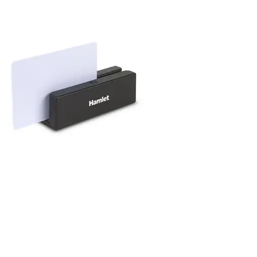 Hamlet HURMAG3 lector de tarjeta magnética USB Negro