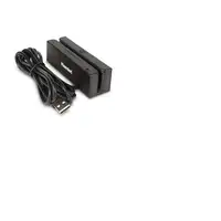Hamlet HURMAG3 lector de tarjeta magnética USB Negro