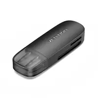 Vention Lector de Tarjetas Externo CLEB0/ USB 2.0