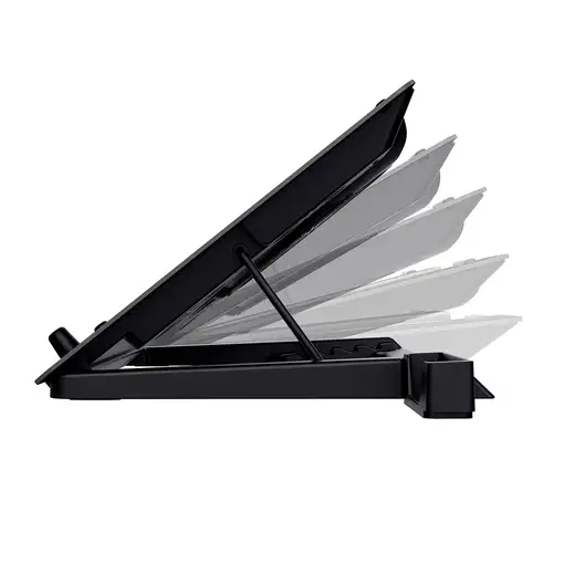 Trust GXT 1125 Quno Soporte para ordenador portátil Negro 43,2 cm (17")