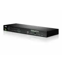 ATEN Switch KVM VGA PS/2-USB de 16 puertos con puerto para conexión en cadena y pe