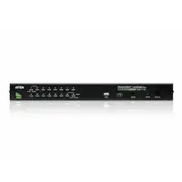 ATEN Switch KVM VGA PS/2-USB de 16 puertos con puerto para conexión en cadena y pe