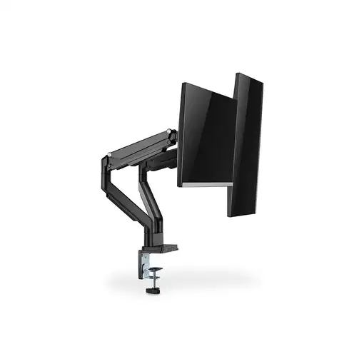 Digitus Soporte de monitor universal doble con muelle neumático y fijación a presi