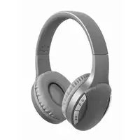Gembird BTHS-01-SV auricular y casco Auriculares Inalámbrico y alámbrico Diadema L