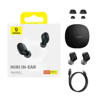 Baseus WM01 Auriculares Inalámbrico Dentro de oído Llamadas/Música USB Tipo C Blue