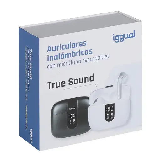 iggual True Sound Auriculares True Wireless Stereo (TWS) Dentro de oído Llamadas/M