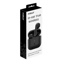 Celly COMPACTBK auricular y casco Auriculares Inalámbrico Dentro de oído Llamadas/