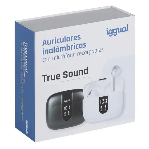 iggual True Sound Auriculares True Wireless Stereo (TWS) Dentro de oído Llamadas/M
