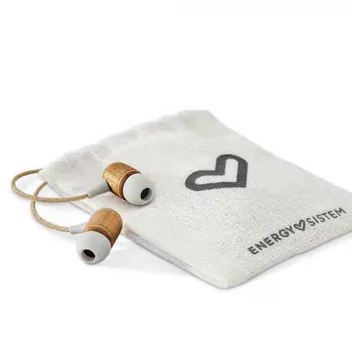 Energy Sistem Eco Cherry Wood Auriculares Alámbrico Dentro de oído Música Madera