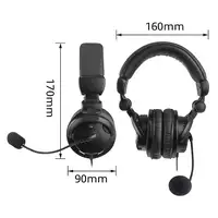 Ewent EW3564 auricular y casco Auriculares Alámbrico Diadema Llamadas/Música Negro