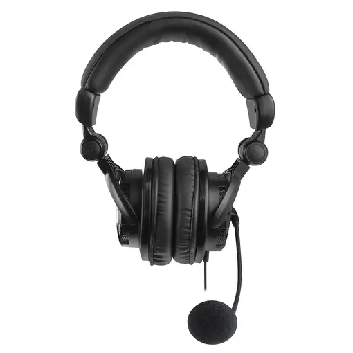 Ewent EW3564 auricular y casco Auriculares Alámbrico Diadema Llamadas/Música Negro