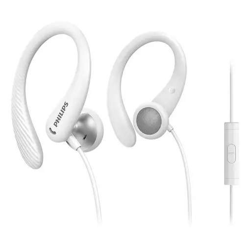 Philips TAA1105WT/00 auricular y casco Auriculares Alámbrico gancho de oreja, Dent