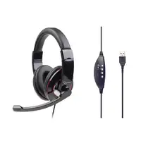 Gembird MHS-U-001 auricular y casco Auriculares Alámbrico Diadema Llamadas/Música