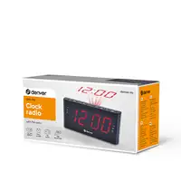 Denver CPR-710 despertador Reloj despertador digital Negro
