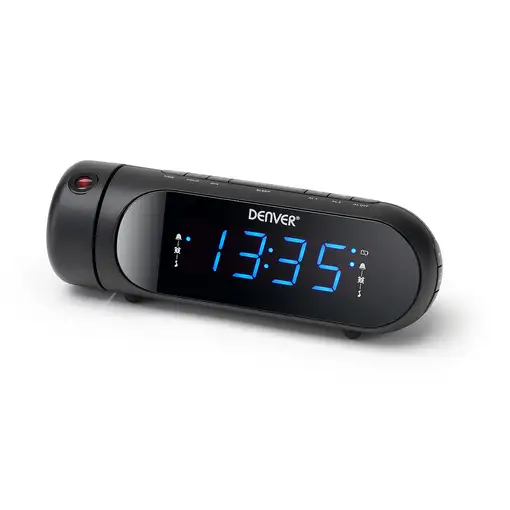 Denver CPR-700 Reloj despertador digital Negro