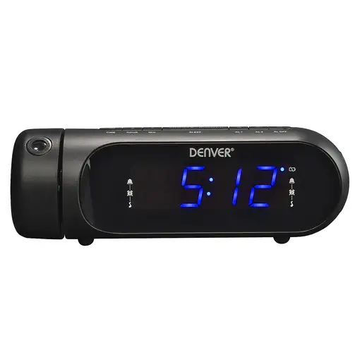 Denver CPR-700 Reloj despertador digital Negro