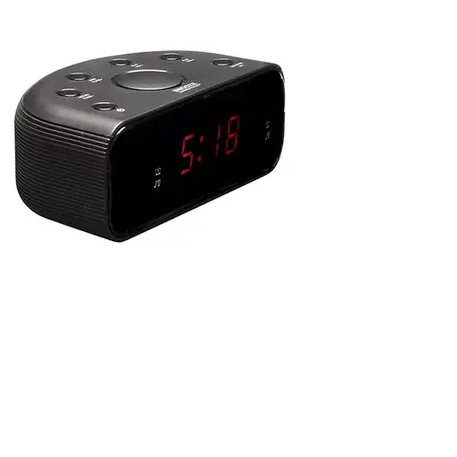 Denver CR-430 Reloj Analógico y digital Negro