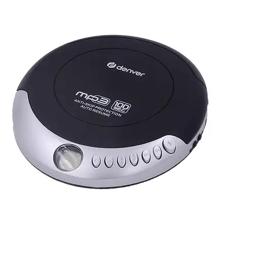 Denver DMP-391 Reproductor de CD portátil Negro, Gris