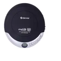 Denver DMP-391 Reproductor de CD portátil Negro, Gris