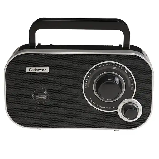 Denver TR-51B Personal Analógica Negro