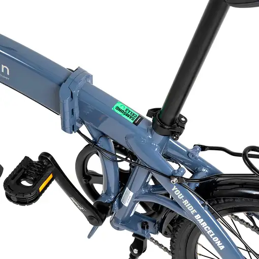 Youin BK1300 bicicleta eléctrica Gris 50,8 cm (20") 20 kg