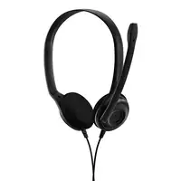 Sennheiser PC 5 CHAT Auriculares Alámbrico Diadema Oficina/Centro de llamadas Negr