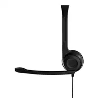 Sennheiser PC 5 CHAT Auriculares Alámbrico Diadema Oficina/Centro de llamadas Negr