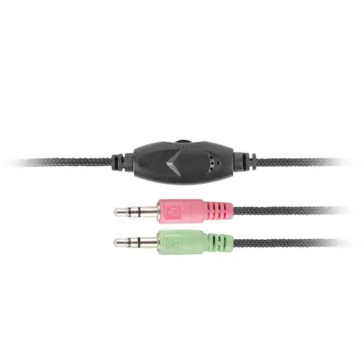 NATEC Canary Auriculares Alámbrico Diadema Oficina/Centro de llamadas Negro