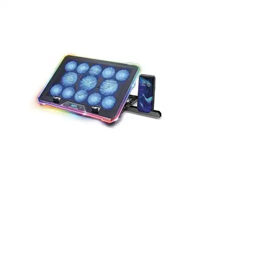 Spirit of Gamer AIRBLADE 1300 RGB almohadilla fría 43,2 cm (17") Negro