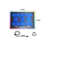 Spirit of Gamer AIRBLADE 1300 RGB almohadilla fría 43,2 cm (17") Negro