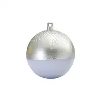Conceptronic TARIQ01S Altavoz monofónico portátil Plata, Blanco 3 W