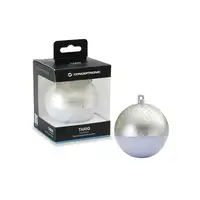 Conceptronic TARIQ01S Altavoz monofónico portátil Plata, Blanco 3 W
