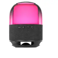 Mars Gaming MS-FLOW, Altavoz Portátil Bluetooth 15W, Iluminación Orbilight RGB 360